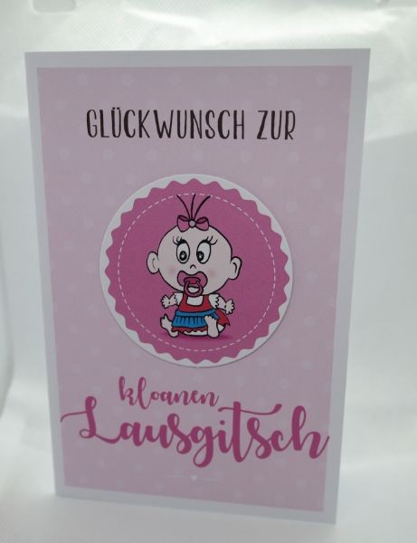 Glückwunschkorte Lausgitsch